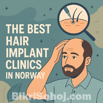 De beste hårimplantatklinikkene i Norge bikrisohoj